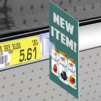 Examples of custom in-store retail signage