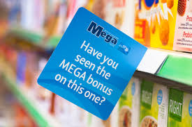 Custom shelf talker signs for retail products
