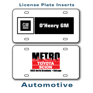 promotions printing of bookmarks, calendars, license plates and rulers