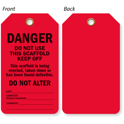 Hanger and Dangler Tags